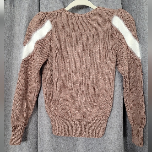 NANNELL Handknitt Sweater 80s - Picture 3 of 7